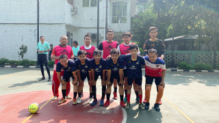 The OB Futsal Team is superior to the FISIP Team in a fierce match