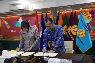 UPNVJ–Polri Establish Strategic Cooperation in Education, Research, and Human Resources Development