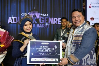 UPNVJ Student Wins 1st Place in the 2025 West Java Female GenRe Ambassador Competition