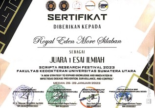 Scientific Essay by Royal Eden, Faculty of Medicine UPNVJ Students, Made It 1st Place in the SRF Competition