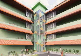 The Elevator Construction at FEB Demonstrates UPNVJ's Commitment to Improving Campus Accessibility and Inclusivity