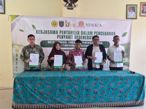 UPNVJ Faculty of Medicine Strengthens Pentahelix Synergy to Prevent Non-Communicable Diseases and Reduce Family Economic Burden