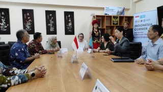 Establishment of Indonesian Corner in Kazakh Ablai Khan University Of International Relations And World Languages, Almaty, Kazakhstan