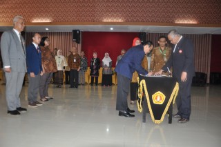 Inauguration of the Dean of FIKES UPN "Veteran" Jakarta