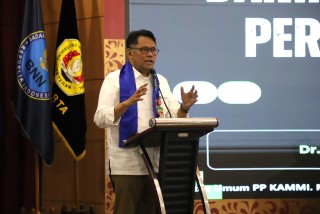 Dean of the Faculty of Medicine, UPNVJ, Dr. Taufiq Fredrik Pasiak, Reveals the Impact of Drugs on Students' Brains at the 48th Anniversary Celebration