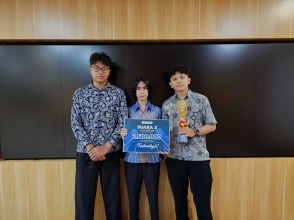 Information Science Students Win Second Place in UI/UX Design at the IDENTITAS Astra Tech Competition 2026