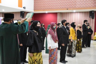 Inaugurated 23 New Civil Servants, Here are Rector of UPNVJ Messages