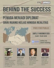 Webinar Behind The Success (BTS) #2: “Youth Become Diplomats: From Classrooms to Reality”