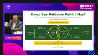 UPNVJ Chancellor Shares Credible, Adaptive, and Humanistic Communication Strategies at the Ministry of State Secretariat's ASN Competency Forum
