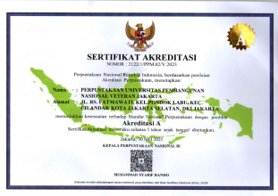 Improving Knowledge Quality, UPNVJ Library Wins Accreditation A from National Library of Indonesia