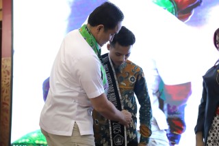 UPNVJ Strengthens Drug-Free Campus, BNN Chief Inaugurates Two Students as Anti-Drug Ambassadors
