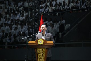 AHY Invites 4,612 New UPNVJ Students to Take Part in Indonesia's Development