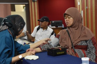 Supporting the P4GN National Action Plan, UPNVJ Leadership Officials Undergo Urine Test