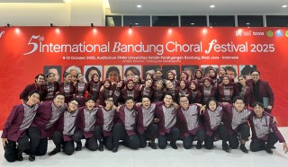 UPNVJ's Gita Advayatva Choir Wins Two Gold Medals at the 5th Bandung Choral Festival 2025