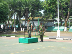 STATE DEFENSE EDUCATION AND TRAINING FOR PROSPECTIVE MEMBERS OF THE 2015 UPNV JAKARTA STUDENT REGIMENT