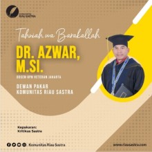 UPNVJ Lecturer Elected as Expert Council of Riau Sastra Community
