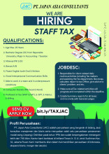 Job Ads - Accounting Staff and Tax Staff