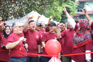 UPNVJ Chancellor Encourages Academic Community to Maintain Health and Collaborate Through FH Fun Walk
