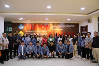 Strengthening Internationalization, Unsrat Studies Academic Cooperation Schemes at UPNVJ