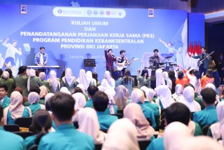 UPNVJ Students' Performances Enliven Bank Indonesia Activities, Demonstrating Talent and Soft Skills