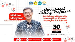 Japanese Professor Reveals Strategy for Penetrating International Journals at UPNVJ