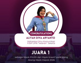 Winning the 2026 Mpok Pinilih and Mpok Kreatif Awards, UPNVJ Students Are Ready to Promote Depok's Potential