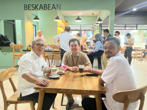 Beskabean Officially Opens, Chancellor Visits UPNVJ's First Coffee Shop