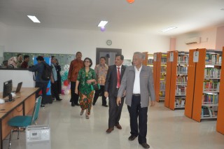 Inauguration of the New Building of the Central Library of UPN Veterans Jakarta