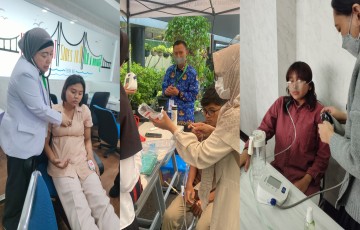 UPNVJ UTBK Health Team: Maintaining Participants' Health and Supporting National Defense Principles