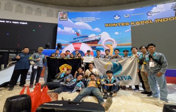 UPNVJ Student Achievements: Nutanakarana Team Wins Second Runner-Up in the 2025 Indonesian Ship Contest in the Special Equipment Innovation Category