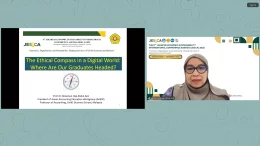 Etika di Era AI Jadi Sorotan Prof. Rozainun dalam Konferensi Internasional JESICA 2025