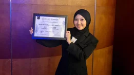Bulan Ramadhani Raih Penghargaan Most Outstanding Delegate pada The 25th Indonesia Capital Market Student Studies (ICMSS)