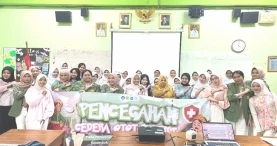 Project Based Learning Kesehatan Matra: Mahasiswa UPNVJ Bekali Siswa SMAN 54 Jakarta Timur Cegah Cedera Tari Saman
