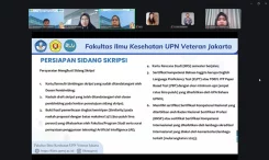 FIKES UPN Veteran Jakarta Gelar Rapat Tinjauan Manajemen Prodi S1 Kesehatan Masyarakat