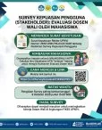 Pengisian Survey Kepuasan Pengguna (Evaluasi Dosen Wali