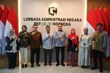 Jurusan Ilmu Politik FISIP UPNVJ Melakukan Audiensi KE LAN RI, Jajaki Potensi Kerja Sama dan Sinergi Kelembagaan