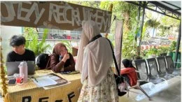 BEMF-IK UPNVJ Gelar Open Booth Open Recruitment 2027/2028, Jaring Calon Anggota Baru