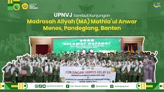 Humas UPNVJ Sambut Kunjungan Edukatif MA Mathla'ul Anwar Pandeglang