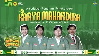Rahasia Sukses Penerima Karya Mahardika UPNVJ