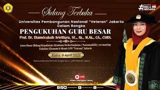 🔴 LIVE | Sidang Terbuka UPNVJ dalam Rangka Pengukuhan Guru Besar Prof. Dr. Dianwicaksih Arieftiara