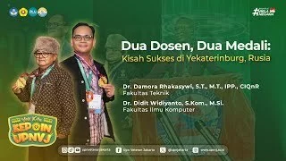Dua Dosen, Dua Medali: Kisah Sukses di Yekaterinburg, Rusia