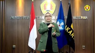 Selamat Datang Mahasiswa Baru UPN Veteran Jakarta Jalur SBMPTN Tahun 2022