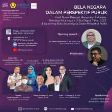 KONFERENSI PERS BELA NEGARA DALAM PERSPEKTIF PUBLIK