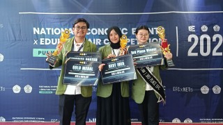 Tim Impact Hive UPNVJ Raih Prestasi di Edutalk Fair 2025 dengan Inovasi Atasi Limbah Tekstil