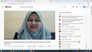 FIKES UPNVJ Gelar Webinar Internasional  “On Nutrition, Ramadhan Fasting, And Health Outcomes”