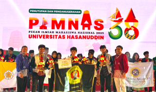 Inovasi Kacamata Pintar Mahasiswa UPNVJ Sabet Juara 3 di Penutupan PIMNAS 38