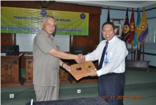 Penandatanganan Kesepahaman Bersama Antara UPN 