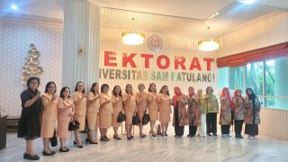 Perkuat Sinergi, DWP UPNVJ Kunjungi DWP UNSRAT