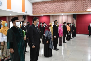 Pelantikan dan Pengambilan Sumpah Jabatan di Lingkungan UPNVJ