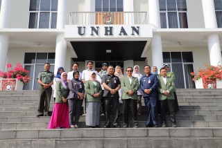 Delegasi Fakultas Ilmu Kesehatan UPN Veteran Jakarta di Universitas Pertahanan